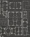 Mindthegap Chateau Anthracite Architectural Wallpaper