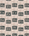 Mindthegap Periodic Table Sand Vintage Science Wallpaper