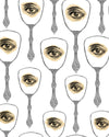 Mindthegap Mirror'S Eye Neutral Contemporary Wallpaper