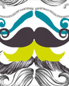 Mindthegap Different Moustaches Contemporary Wallpaper