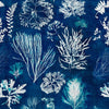 Mindthegap Algae Navy Blue Atoll Wallpaper