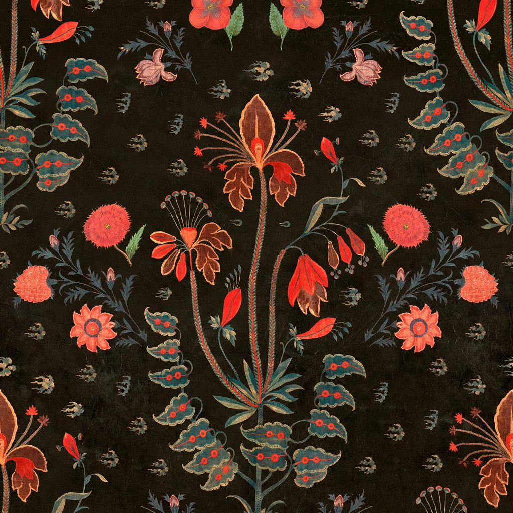 MindTheGap GYPSY Anthracite Red, Blue, Black Wallpaper