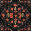 Mindthegap Hindu Bloom Anthracite World Of Fabrics Wallpaper