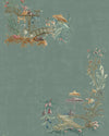 Mindthegap Chinoserie Blue Le Manoir Wallpaper