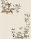 Mindthegap Chinoserie Coconut Le Manoir Wallpaper