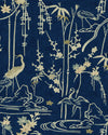 Mindthegap Kyoto Indigo Addiction Wallpaper