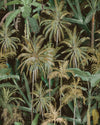 Mindthegap The Jungle Anthracite Tropical Wanderlust Wallpaper