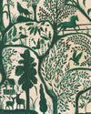 Mindthegap The Enchanted Woodland Green Transylvanian Roots Wallpaper