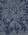 Mindthegap Cherry Orchard Indigo Transylvanian Roots Wallpaper