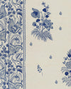 Mindthegap Korond Floral Indigo Transylvanian Roots Wallpaper