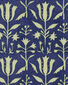 Mindthegap Tulipan Indigo Transylvanian Roots Wallpaper