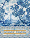 Mindthegap Azure Mural Sundance Villa Wallpaper