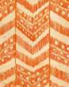 Mindthegap Turkish Ikat Tangerine Sundance Villa Wallpaper