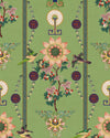 Mindthegap Lin Yuan Absinthe Green Chinese Garden Wallpaper