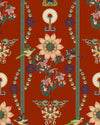 Mindthegap Lin Yuan Chinese Red Chinese Garden Wallpaper