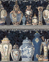 Mindthegap Ceramic Wonders Indigo The Artist'S House Wallpaper