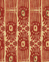 Mindthegap Tribal Ikat Lava Red The Curator'S Cabinet Wallpaper