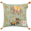 Mindthegap Hindustan Aquamarine Cushions Pillow