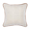 Mindthegap White Lake Jacquard Cushions Pillow