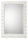 Decoratorsbest Astor Plaster Mirror, White