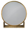 Decoratorsbest Odyssey Decorative Mirror, Antique Brass