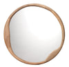 Jamie Young Organic Mango Wood Round Mirror