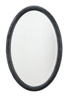 Jamie Young Ovation Oval Mirror, Black