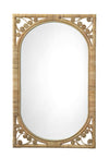 Jamie Young Primrose Rattan Mirror