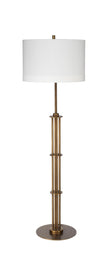 Decoratorsbest Marcus Floor Lamp, Brass