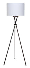 Decoratorsbest Manny Iron Tripod Floor Lamp, Bronze