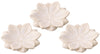 Decoratorsbest White Lotus Plates (Set Of 3)