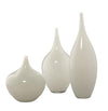 Decoratorsbest Nymph Decorative Glass Vases (Set Of 3)