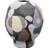 Decoratorsbest Pablo Ceramic Decorative Vase, Short