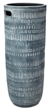 Decoratorsbest Grey Zion Ceramic Vase