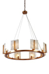 Jamie Young Brass Halo Chandelier