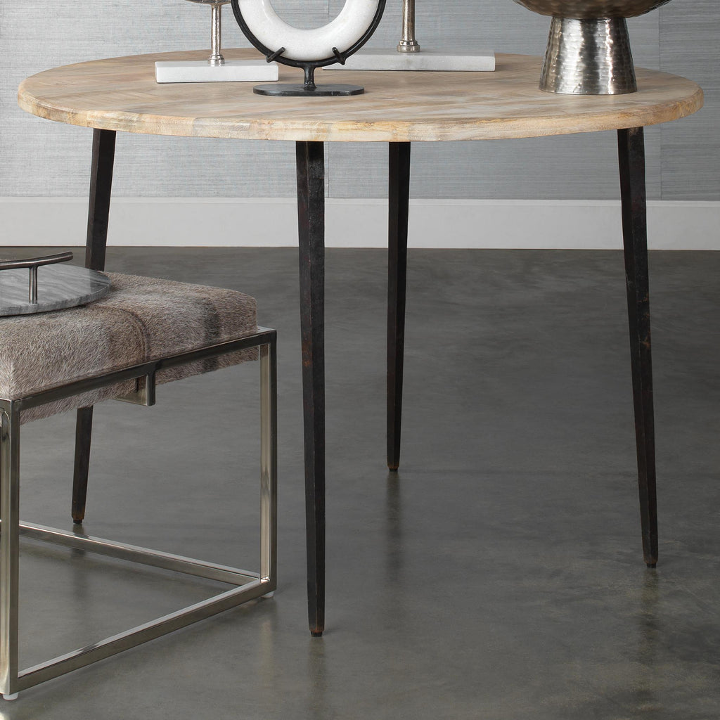 Jamie Young Farmhouse Bistro Table Brown Furniture