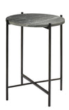 Jamie Young Domain Iron Side Table, Black