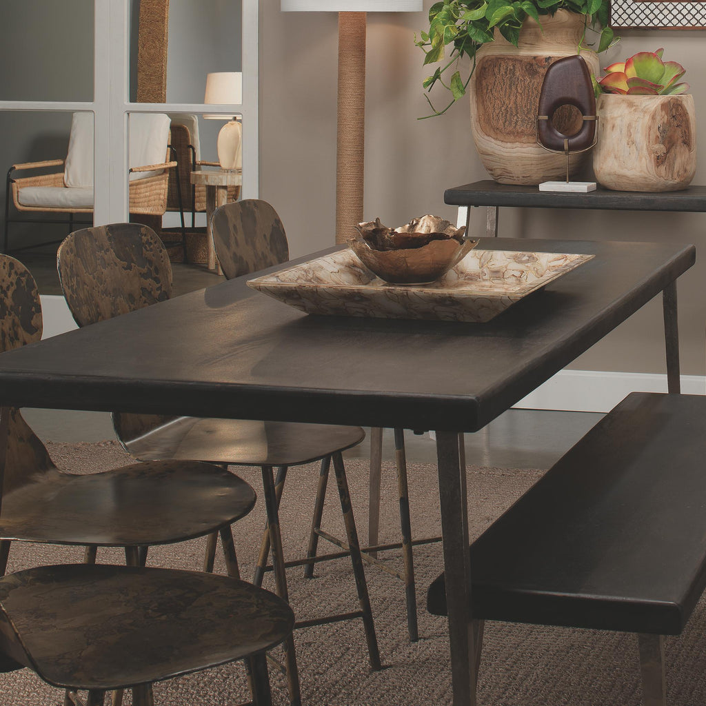 Jamie Young Farmhouse Dining Table Black Furniture