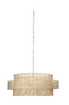 Jamie Young Concentric Rattan Pendant