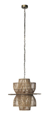 Decoratorsbest Nazas Rattan 1-Light Pendant