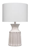 Decoratorsbest Addison Ceramic Table Lamp, Off White