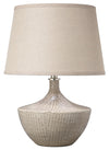 Decoratorsbest Beige Basketweave Table Lamp