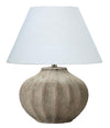 Decoratorsbest Grey Clamshell Table Lamp