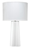 Decoratorsbest Clover Glass Table Lamp, White