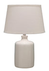 Decoratorsbest Milk Jug Glass Table Lamp, Cream