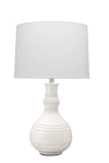 Decoratorsbest Droplet Ceramic Table Lamp, White