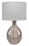 Decoratorsbest Juliette Blown-Glass Table Lamp, Grey