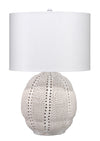 Decoratorsbest Lunar Polyresin Table Lamp, White