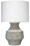 Decoratorsbest Masonry Ceramic Table Lamp, Grey