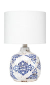 Decoratorsbest Ruby Ceramic Table Lamp, Blue